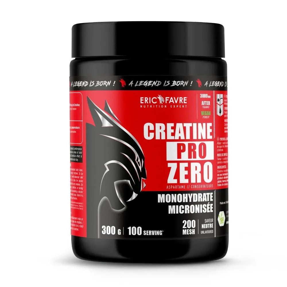 CREATINE PRO ZERO 200 MESH 300g Éric Favre