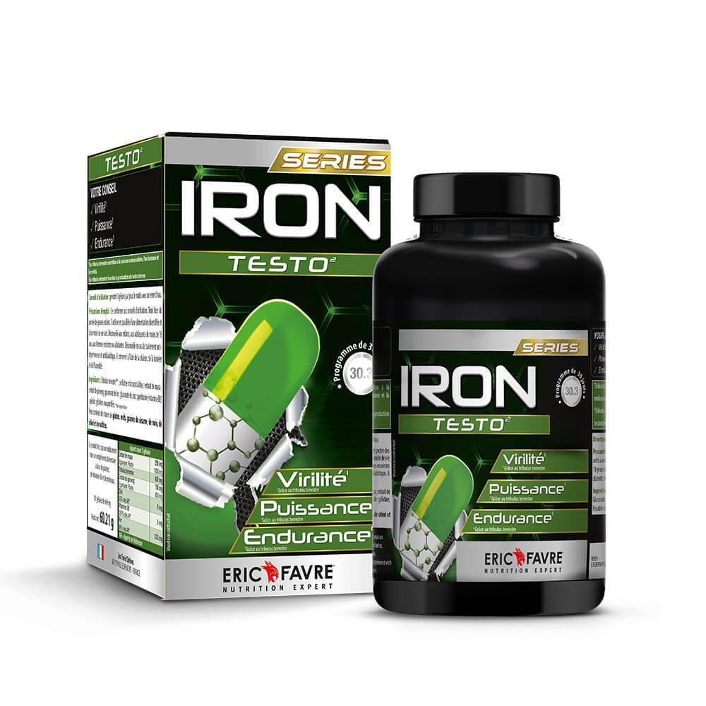 IRON TESTO 90 CAPS Éric Favre
