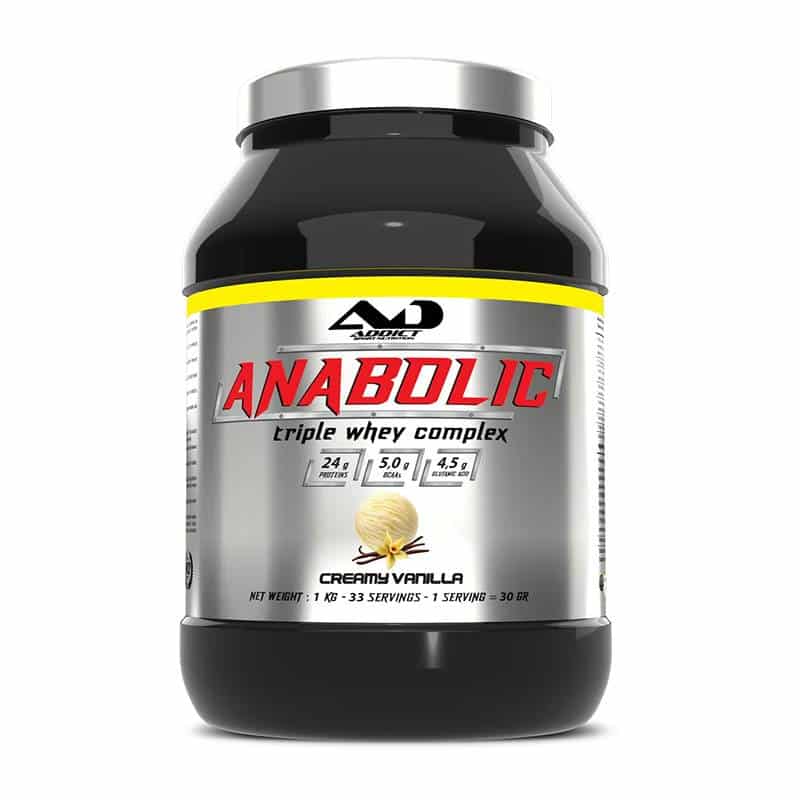 ANABOLIC TRIPLE WHEY 900G ADDICT SPORT NUTRITION