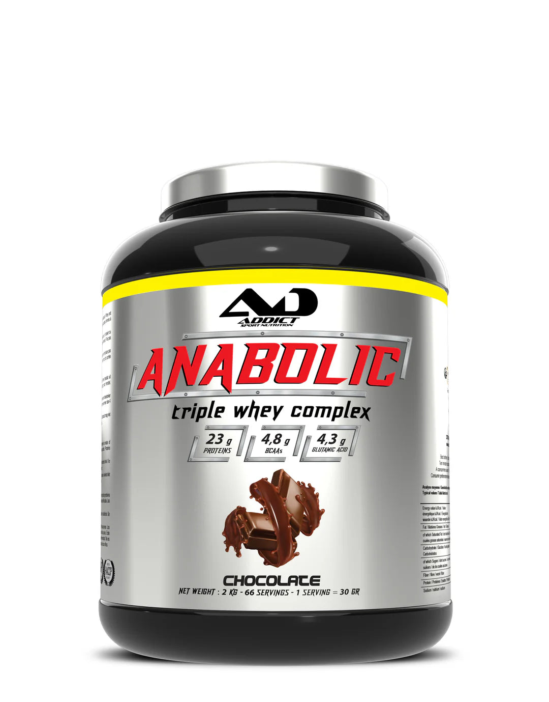 ANABOLIC TRIPLE WHEY 1.8KG ADDICT SPORT NUTRITION