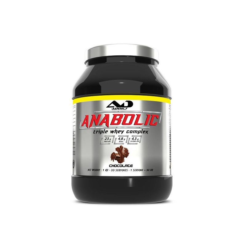 ANABOLIC TRIPLE WHEY 900G ADDICT SPORT NUTRITION