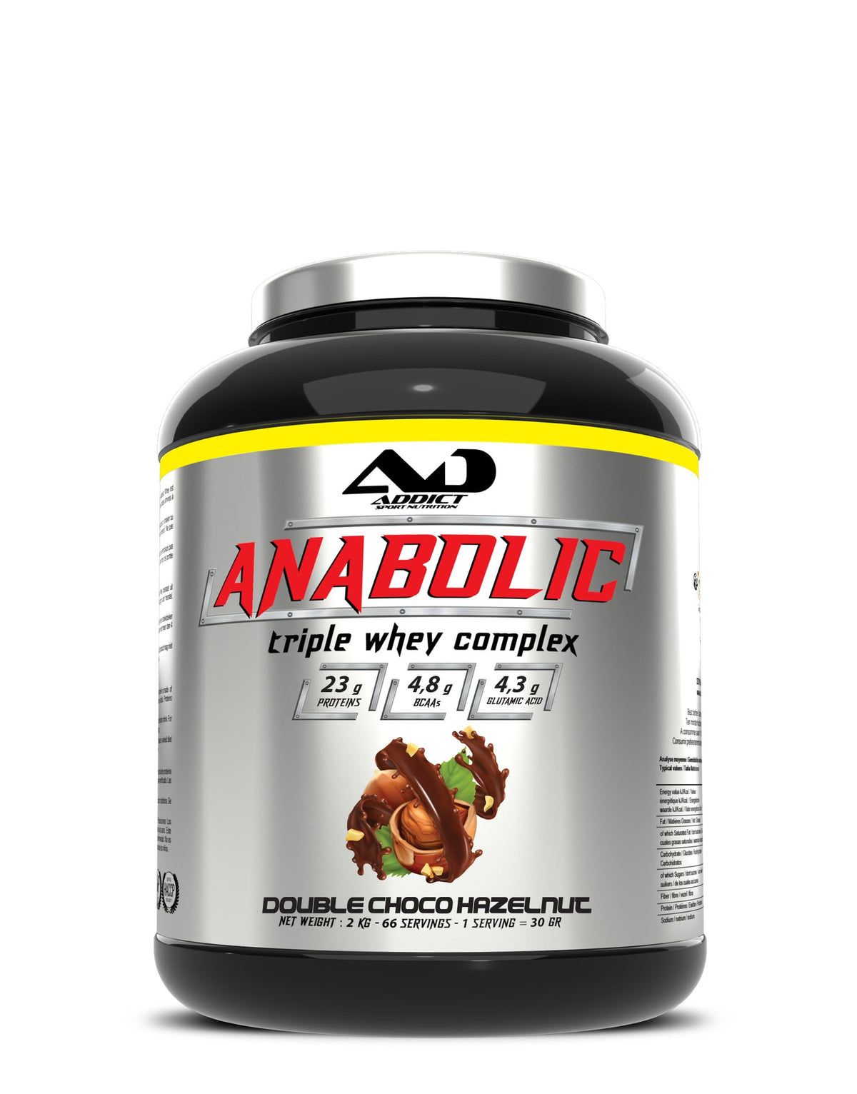 ANABOLIC TRIPLE WHEY 1.8KG ADDICT SPORT NUTRITION