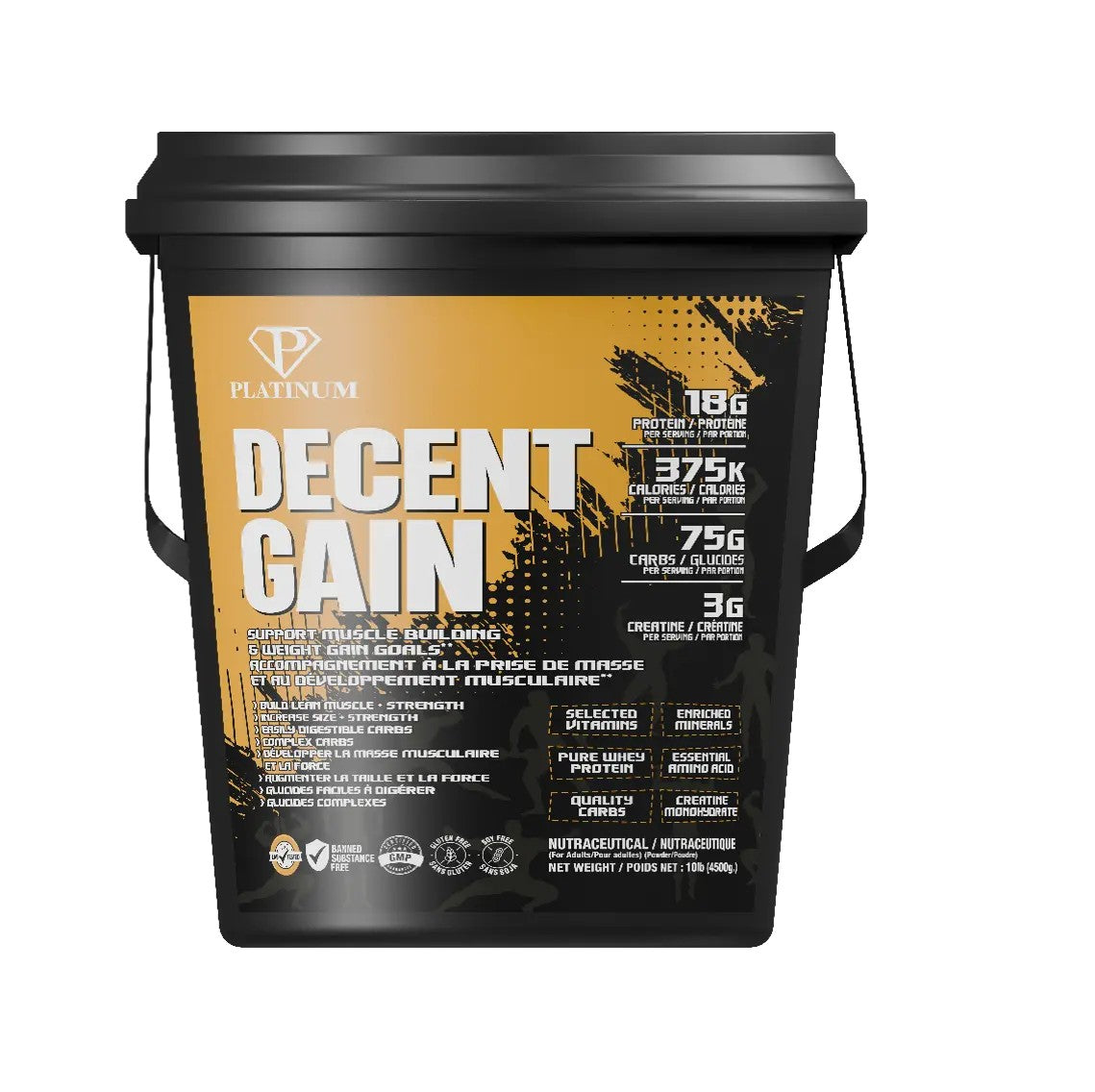 DECENT GAIN 4.5KG PLATINUM